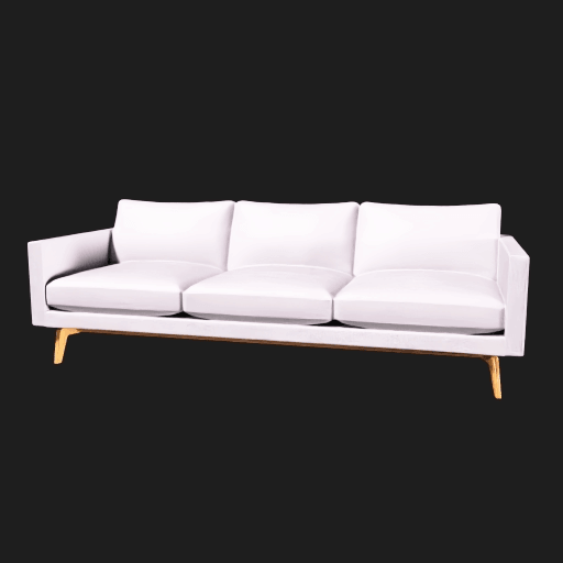 Three-seat lounge sofa thumbnail from the stock catalog.